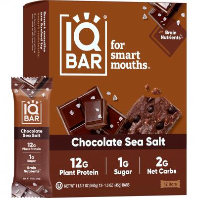 IQ Bar Chocolate Sea Salt 